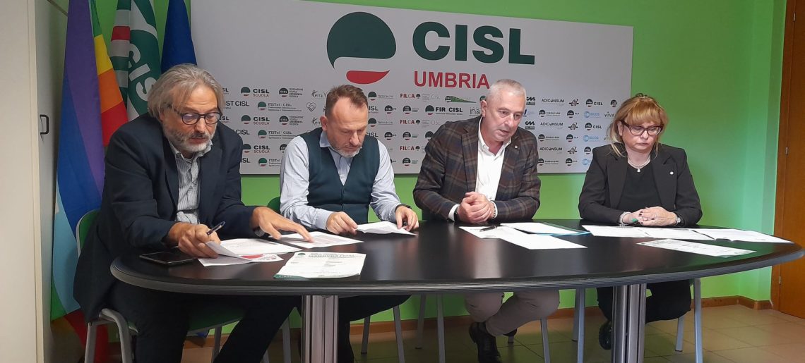 Le priorità per il 2025, la Cisl Umbria si rivolgerà alla Regione